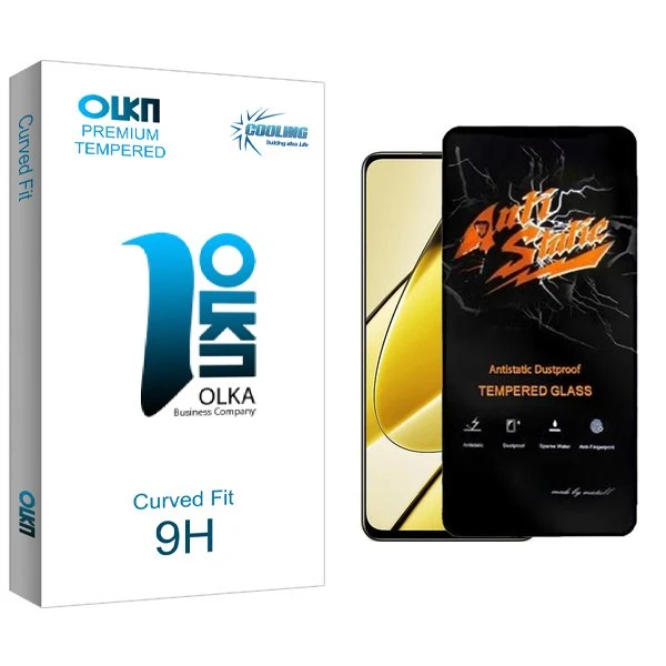 محافظ صفحه نمایش کولینگ مدل Olka Antistatic مناسب برای گوشی موبایل ریلمی 11 5G