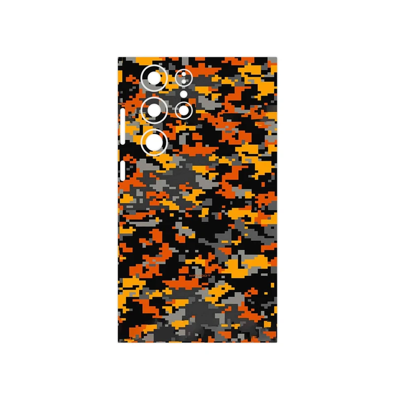 برچسب پوششی ماهوت مدل Army_Autumn_Pixel مناسب برای گوشی موبایل سامسونگ Galaxy S23 Ultra