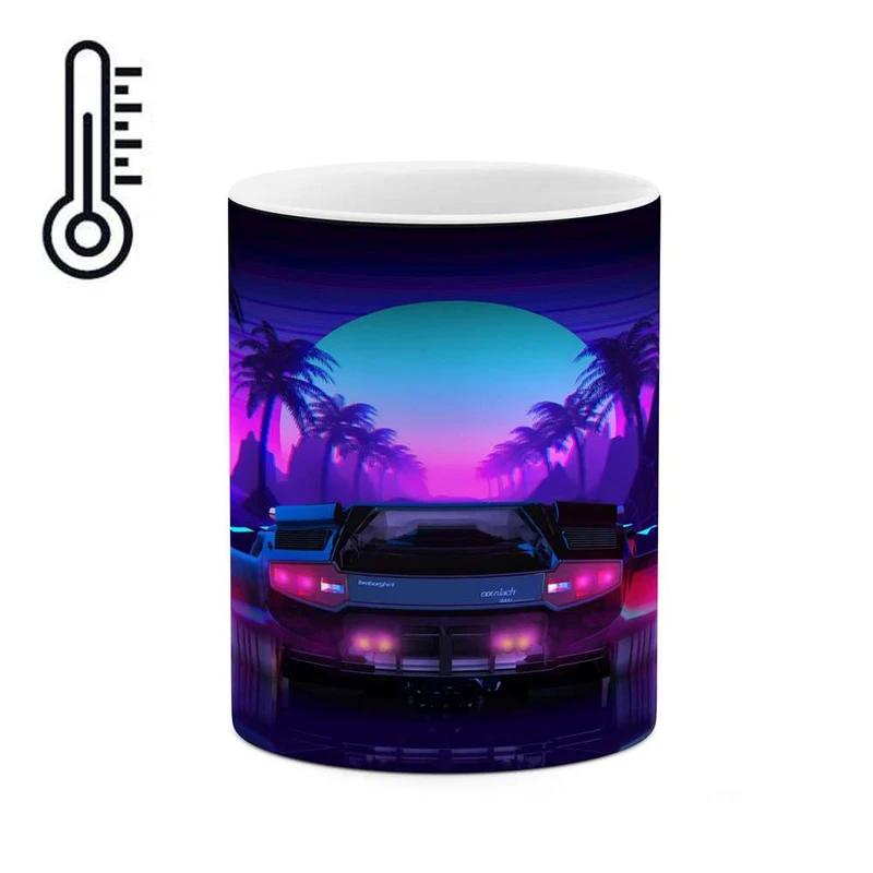 ماگ حرارتی کاکتی مدل ماشین کد mgh16766