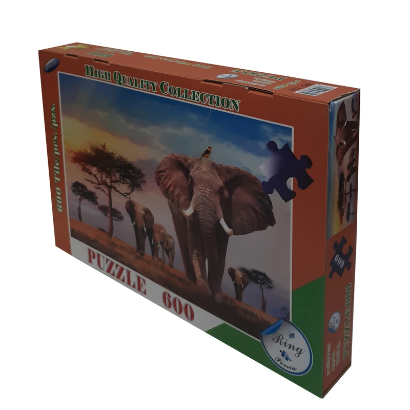 پازل 600 تکه رینگ مدل آفریقا کد 8