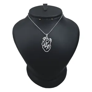 گردنبند نقره زنانه ترمه ۱ طرح قلب کد mas 00652