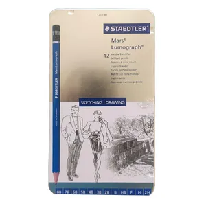 مداد گرافیت استدلر مدل M110 مجموعه 12 عددی