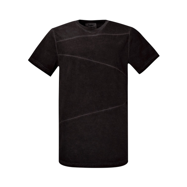 تی شرت آستین کوتاه مردانه بادی اسپینر مدل 1327 کد 1 رنگ ذغالی