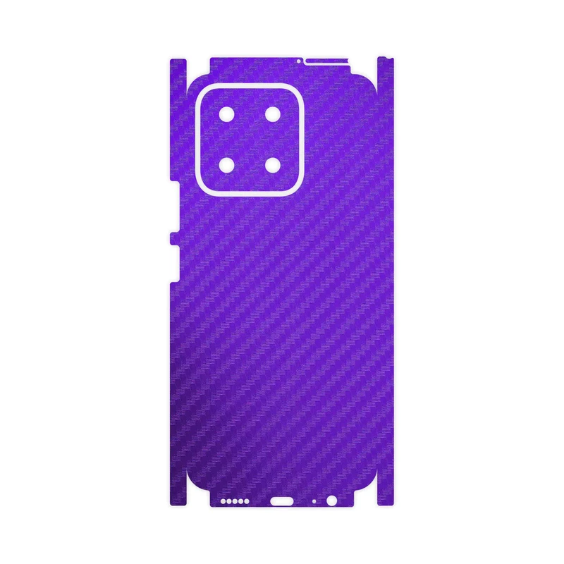 برچسب پوششی ماهوت مدل Purple-Fiber-FullSkin مناسب برای گوشی موبایل آنر X5b