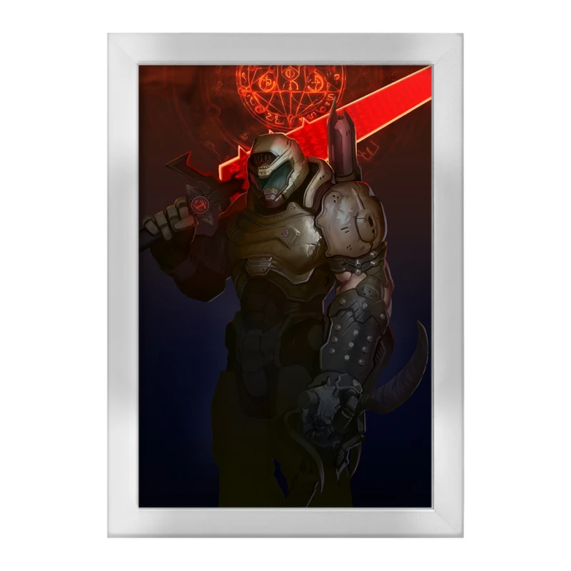 تابلو خندالو طرح بازی رستاخیز (Doom) کد 31389