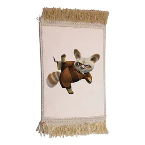 فرش ماشینی دیوارکوب مدل پاندا کونگ فو کار کد 56