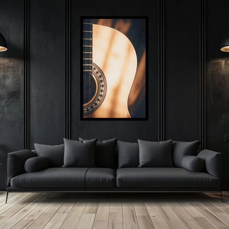 تابلو بکلیت طرح موسیقی و گیتار  مدل B-bu2950