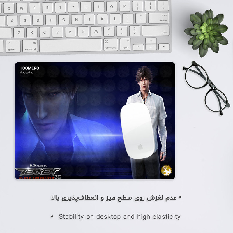 ماوس پد هومرو طرح بازی Tekken مدل A2394 2