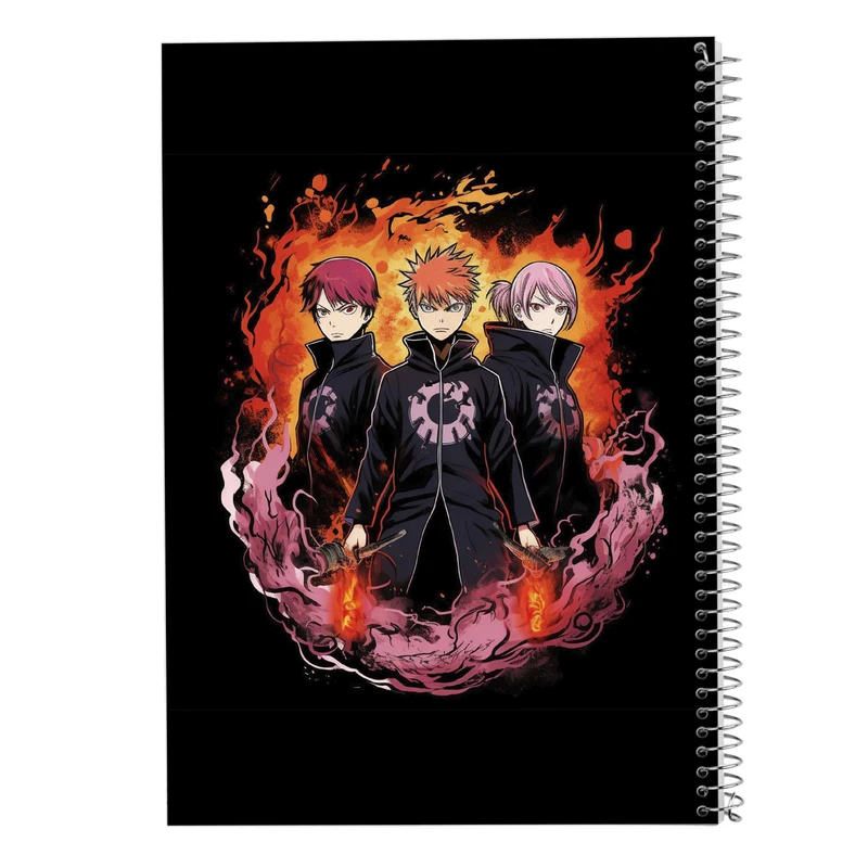 دفتر نت موسیقی 50 برگ مدوپد مدل Demon Slayer کد DF11023