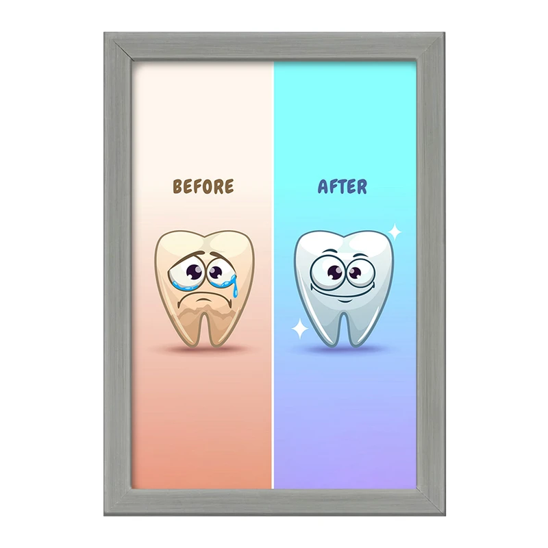 تابلو خندالو طرح دندان و دندانپزشکی کودکانه کد 27784