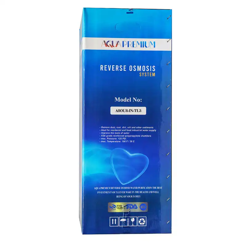 دستگاه تصفیه کننده آب آکواپرمیوم مدل A8OU8-IN-TL3