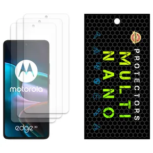 Screen Protector Multinano X-S3M For Mobile Motorola Edge 30 Pack of 3