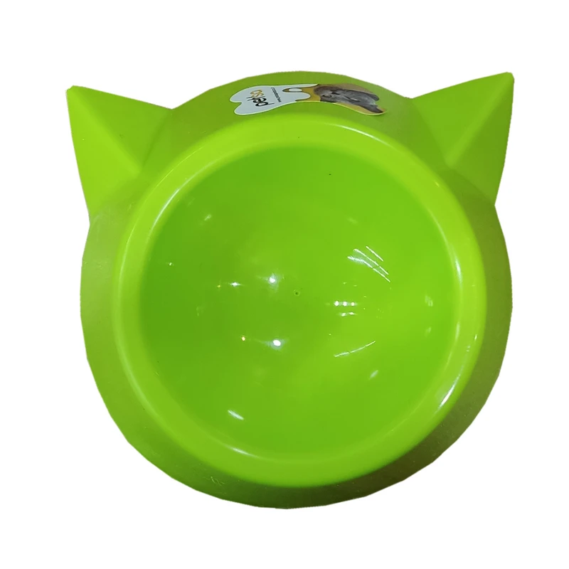 ظرف آب و غذا سگ و گربه مدل گربه ای کد 17165G