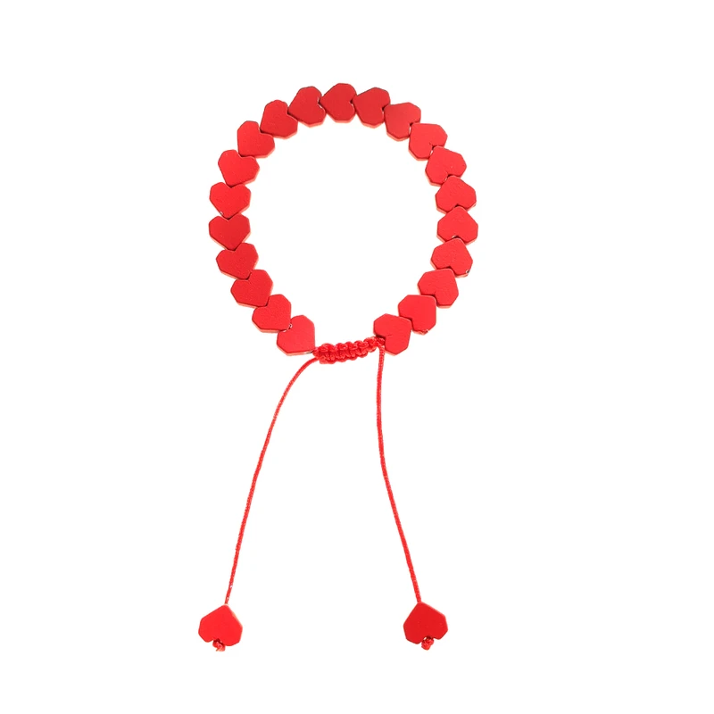 دستبند دخترانه لیمونار گالری مدل قلب حدید