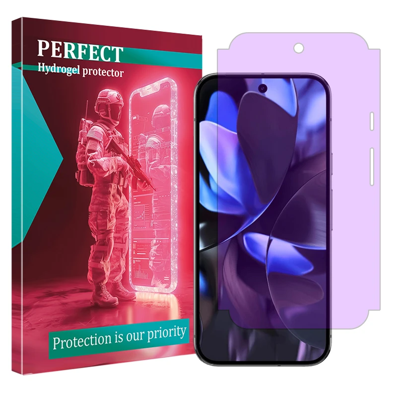 محافظ صفحه نمایش آنتی پرپل پرفکت مدل Eye Care مناسب برای گوشی موبایل گوگل Pixel 9 Pro XL