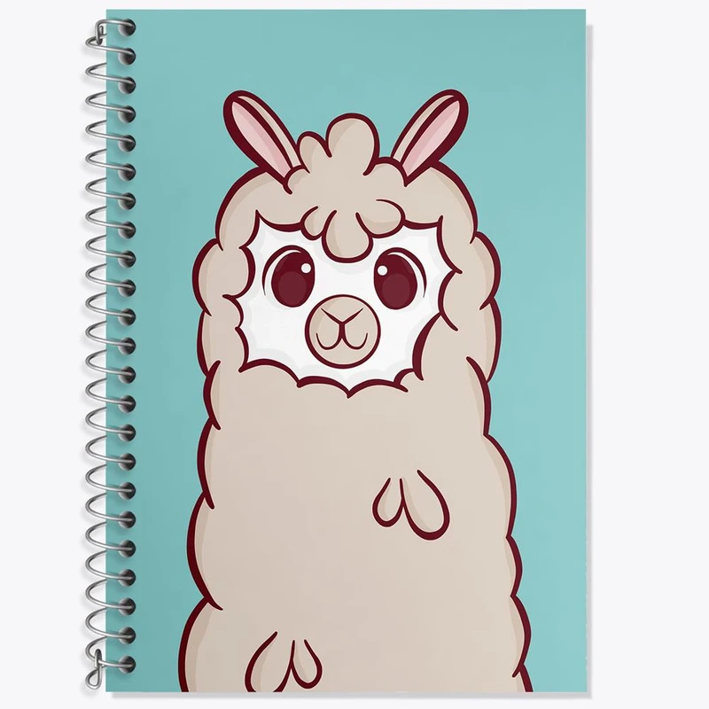 دفتر لغت 50 برگ خندالو مدل لاما کد 29562