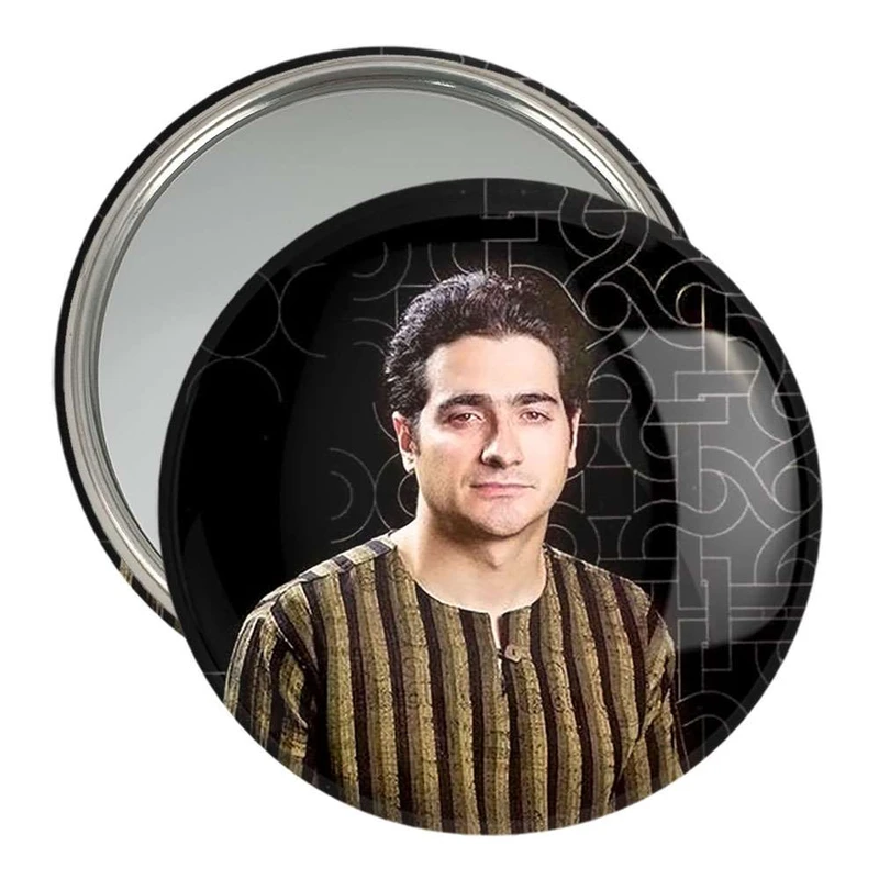 آینه جیبی خندالو طرح همایون شجریان  کد 4035