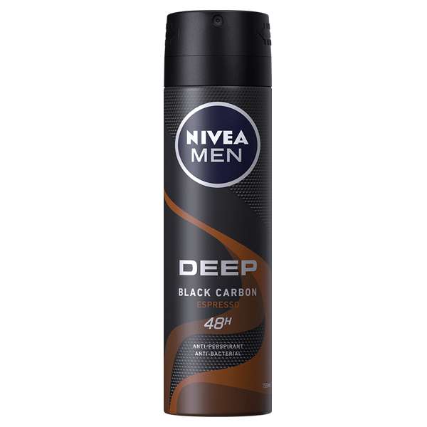 اسپری ضد تعریق مردانه نیوآ مدل Deep Black Carbon حجم 150 میلی لیتر اسپری ضد تعریق مردانه نیوآ مدل Deep Black Carbon حجم 150 میلی لیتر