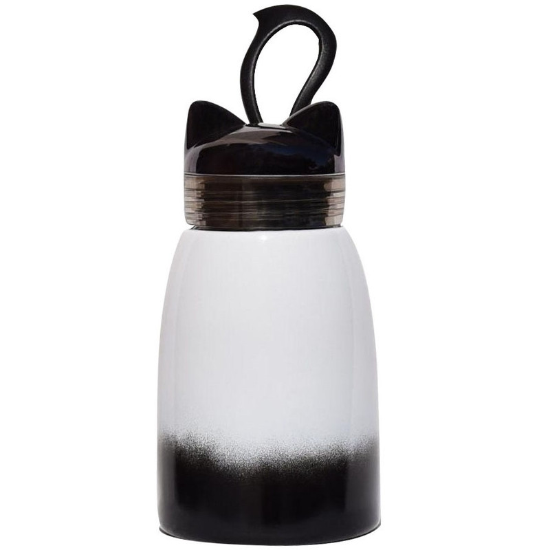 فلاسک کودک طرح گربه مدل 060 گنجایش 320 میلی لیتر