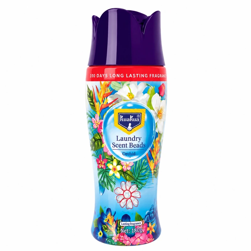 خوشبو کننده لباس برند کوآکوآ مدل Laundry Scent Beads با رایحه ارکیده وزن ۱۸۰ گرم 