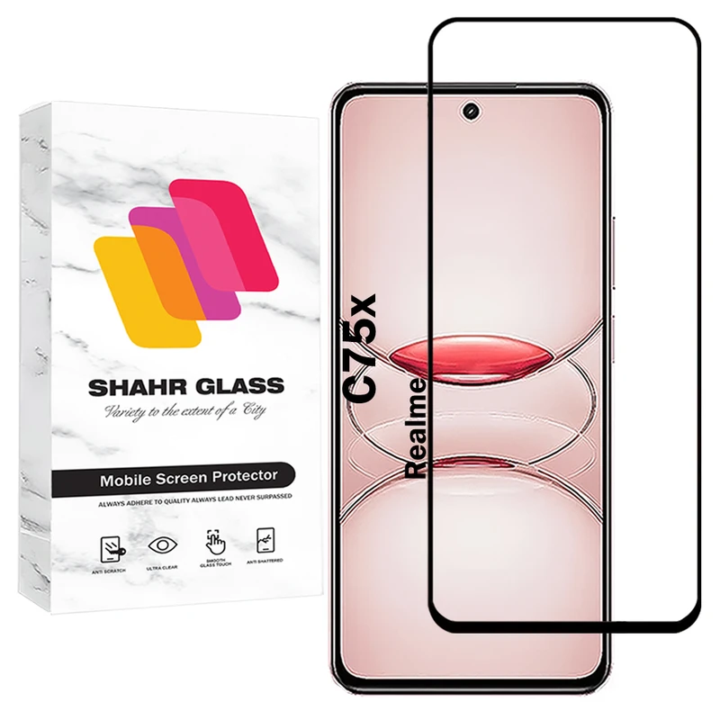 محافظ صفحه نمایش شهر گلس مدل CRS20 مناسب برای گوشی موبایل ریلمی C75x