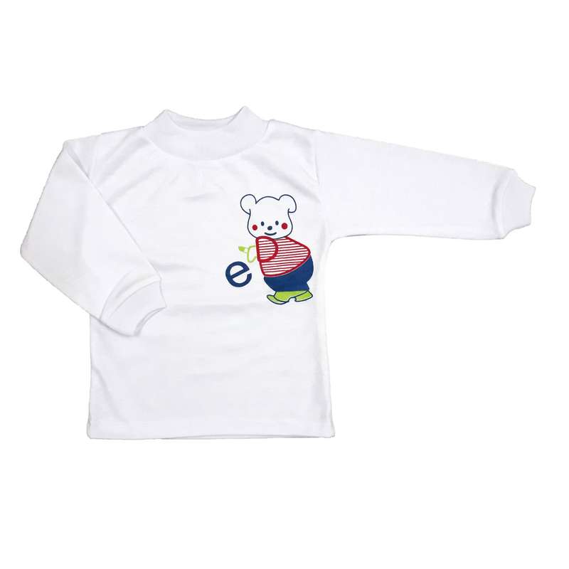 تی شرت آستین بلند نوزادی مدل Rd bear