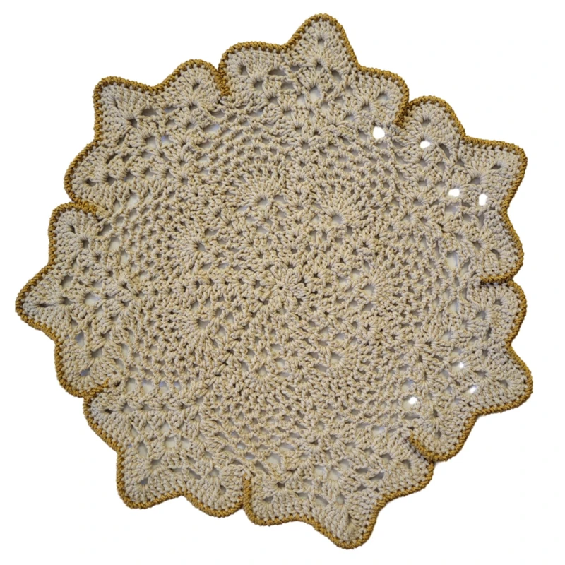 رومیزی بافتنی کد 7