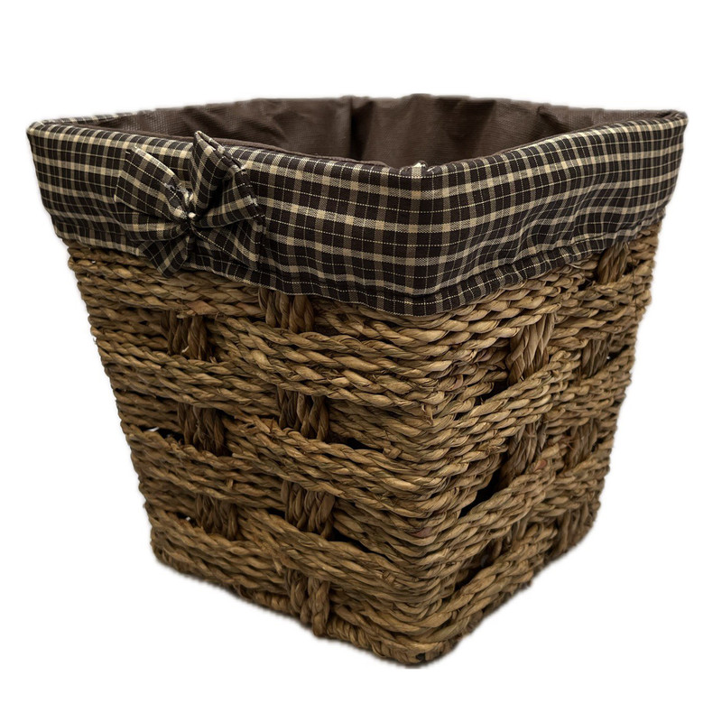 سطل و جای دستمال کاغذی مدل حصیری