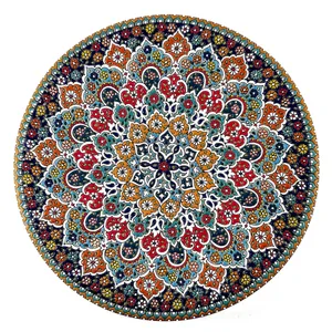 بشقاب میناکاری کد s03