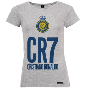 تی شرت آستین کوتاه زنانه 27 مدل Al Nasr CR7 کد MH881