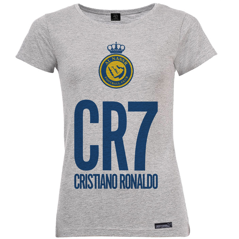 تی شرت آستین کوتاه زنانه 27 مدل Al Nasr CR7 کد MH881