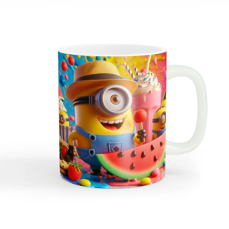 ماگ پاد آفرین طرح مینیون مدل شب یلدا کد 229