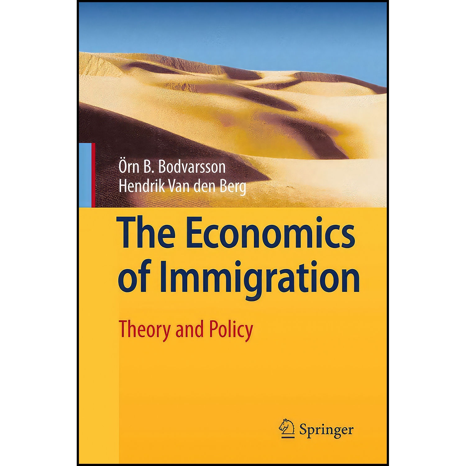کتاب The Economics of Immigration اثر arn B. Bodvarsson انتشارات Springer