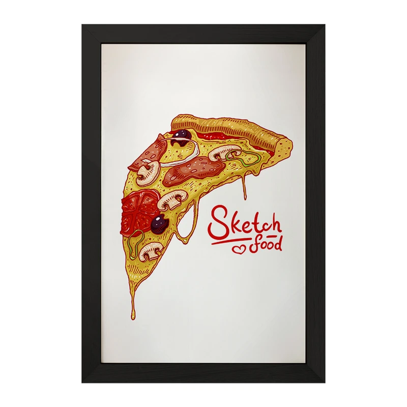 تابلو خندالو مدل فست فود (Fast Food) کد 36562