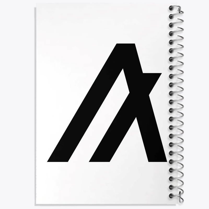 دفتر شطرنجی 50 برگ خندالو طرح ارز دیجیتال الگورند کد 4058