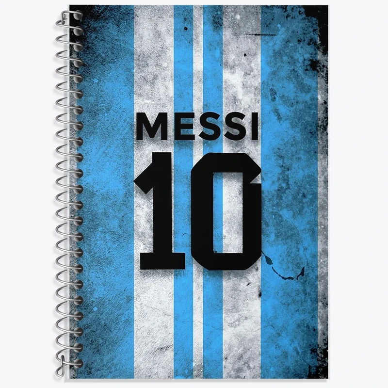 دفتر لغت 50 برگ خندالو طرح لیونل مسی کد F1877