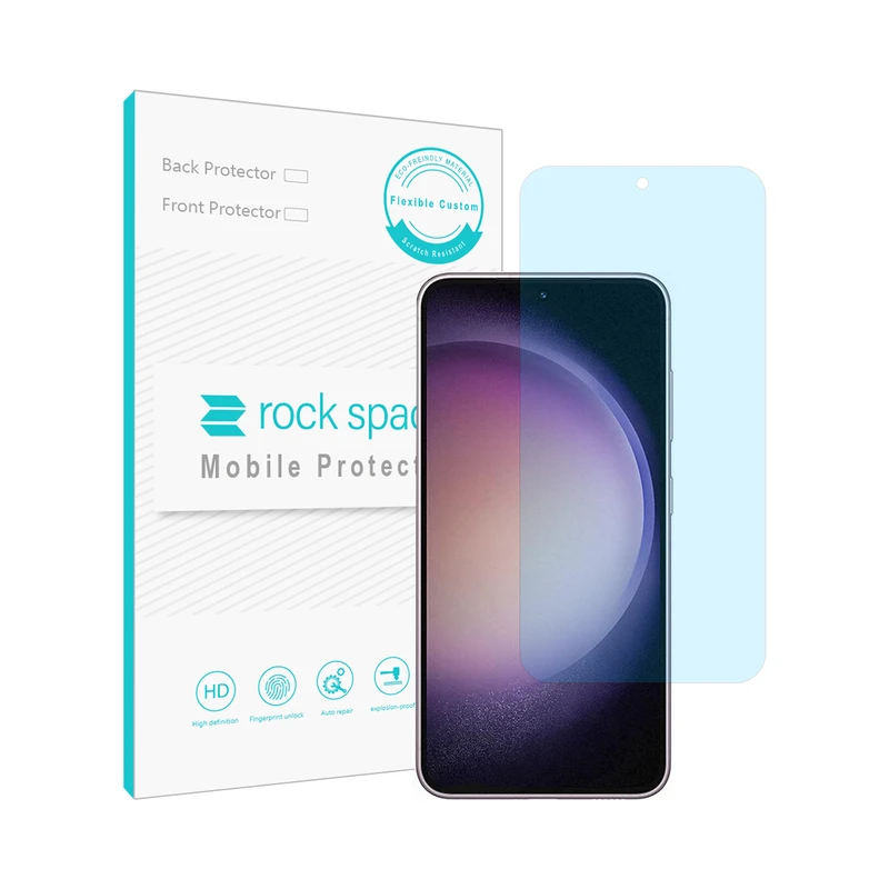 محافظ صفحه نمایش آنتی بلو راک اسپیس کد BLU مناسب برای گوشی موبایل سامسونگ Galaxy S23