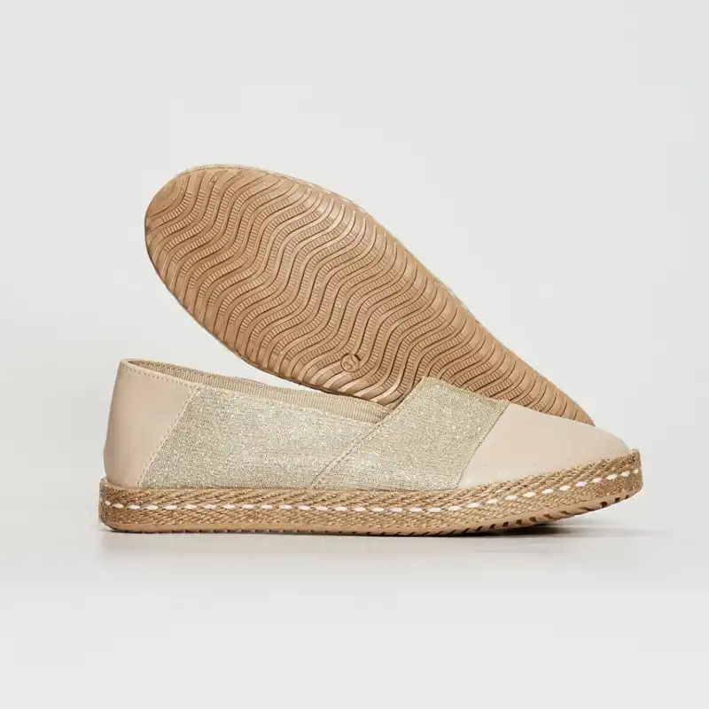 کفش روزمره زنانه ال سی وایکیکی مدل دورکنف شاینی استپ دار