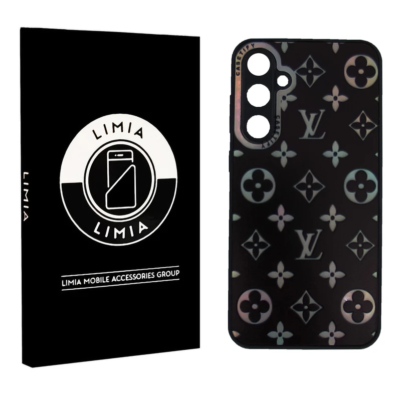 کاور لیمیا مدل فانتزی لنزدار طرح عروسکی PVD مناسب برای گوشی موبایل سامسونگ Galaxy S23 FE