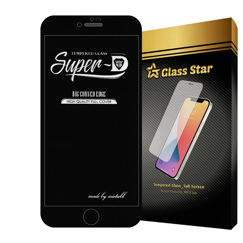 محافظ صفحه نمایش سوپردی گلس استار مدل SUPERPLUSS مناسب برای گوشی موبایل اپل iPhone 7 Plus / iPhone 8 Plus