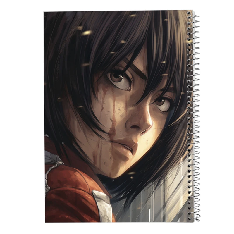 دفتر لیست خرید 50 برگ مدوپد مدل Attack on Titan کد DF10400