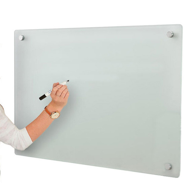 تخته وایت برد شیشه ای مدل BG96 سایز 70 × 100 سانتی متر