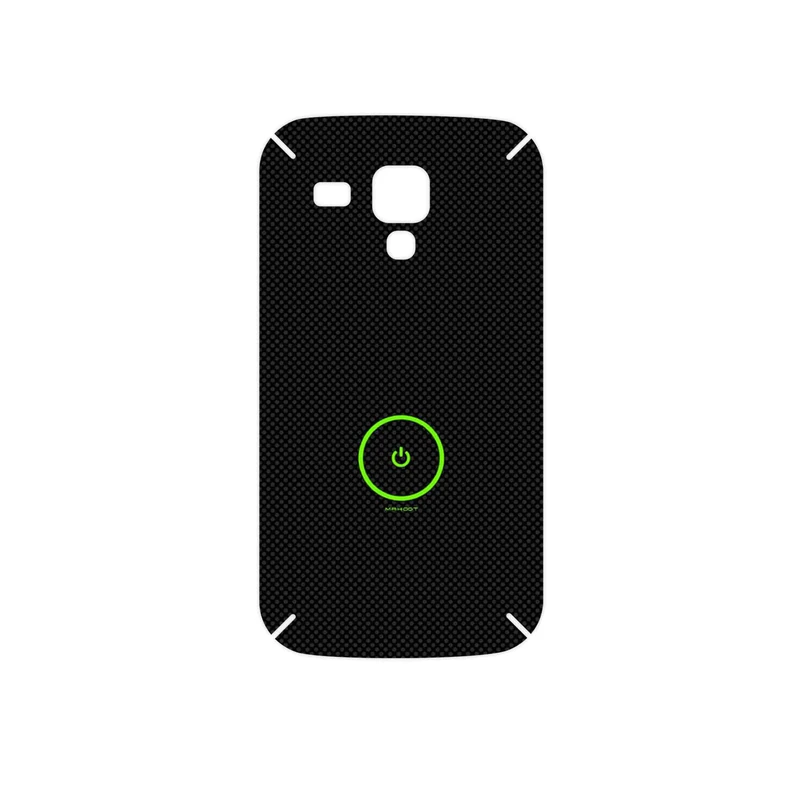 برچسب پوششی ماهوت مدل Minimal Power Button مناسب برای گوشی موبایل سامسونگ Galaxy S Duos GT S7562