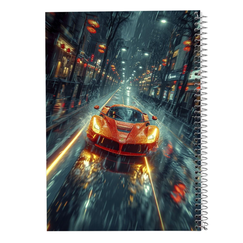 دفتر لیست خرید 50 برگ مدوپد مدل need for speed کد DF13671