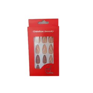 ناخن مصنوعی دست کریستین بیوتی مدل N13 بسته 12 عددی