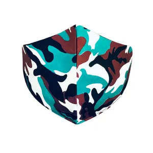 ماسک پارچه‌ای مدل ارتشی کد X-009