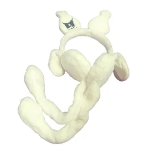 گوش گیر زمستانی بچگانه مدل پمپی صدادار طرح متحرک کرومی