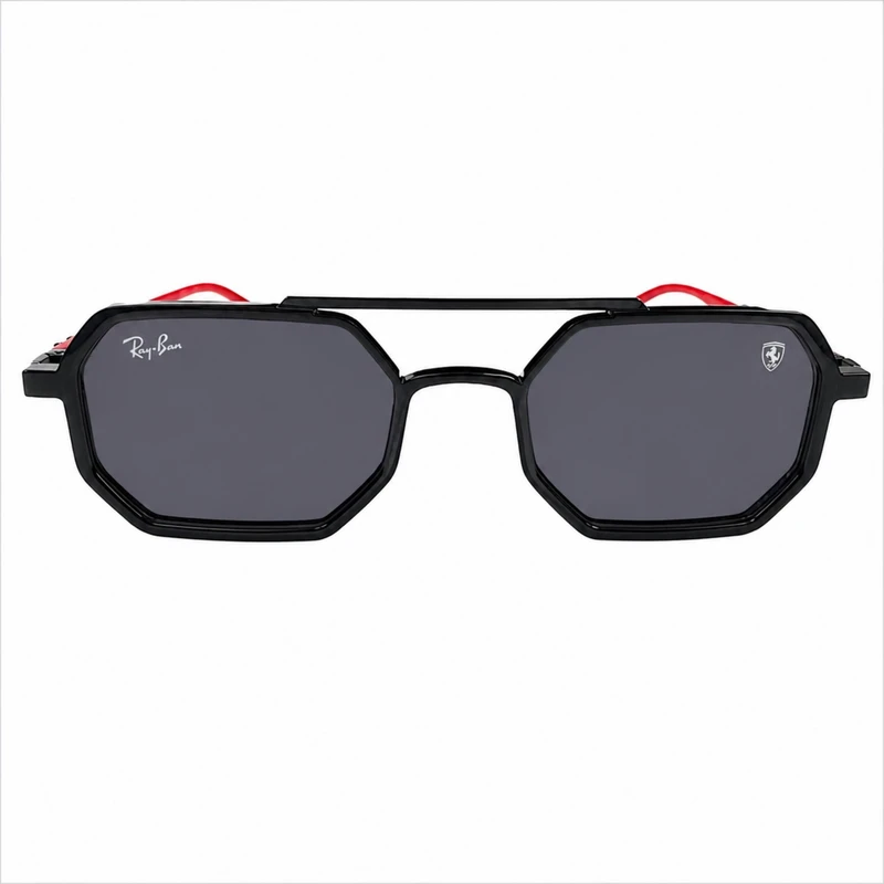 عینک آفتابی زنانه و مردانه چندضلعی UV 400 ری بن مدل F21