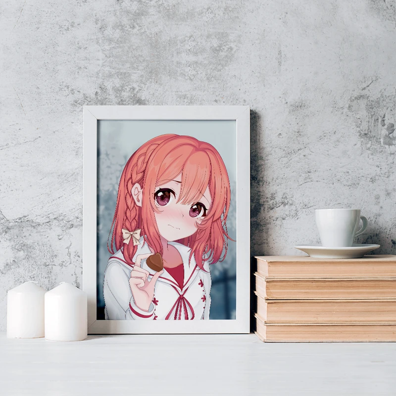 تابلو خندالو مدل ساکوراساوا انیمه کانوجواوکاری کد 18167