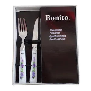 سرویس کارد و چنگال میوه خوری 12 پارچه بونیتو مدل 002